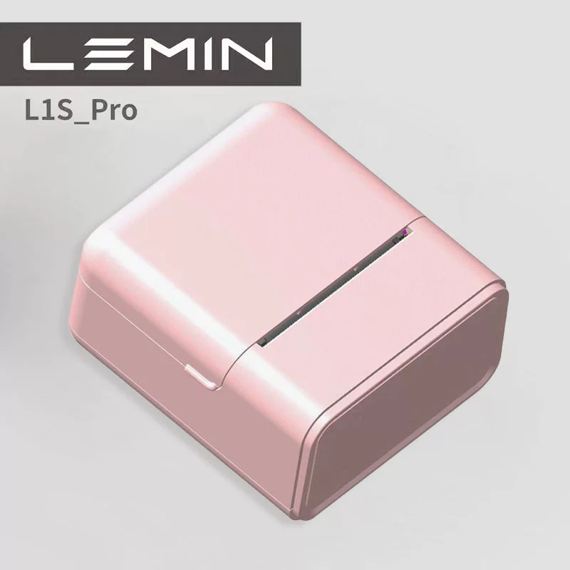 LeMinyun乐敏云L1S家用手持便携式蓝牙标签打印机迷你小型亚马逊
