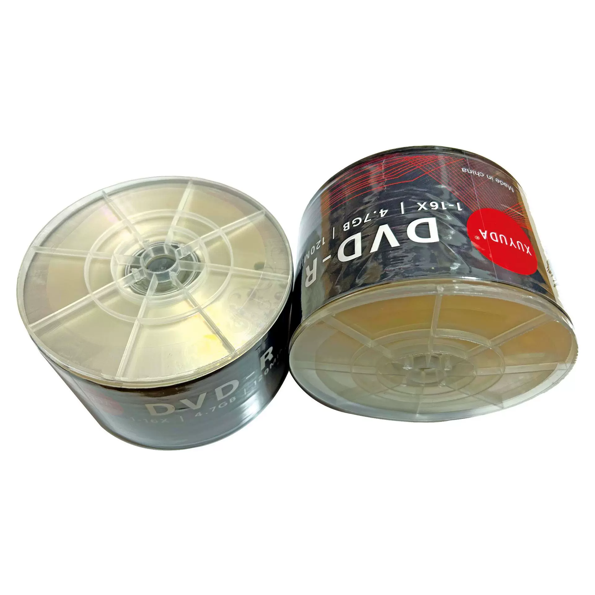 银色花DVD-R空白刻录光盘DVD光碟片4.7GB办公视频16X跨境批发50片