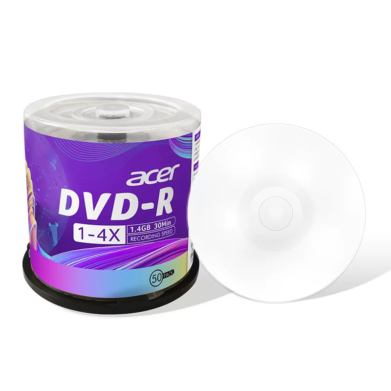 宏碁acer正品三寸小CD-R光盘可打印DVD小CD空白刻录盘220MB 24Mim