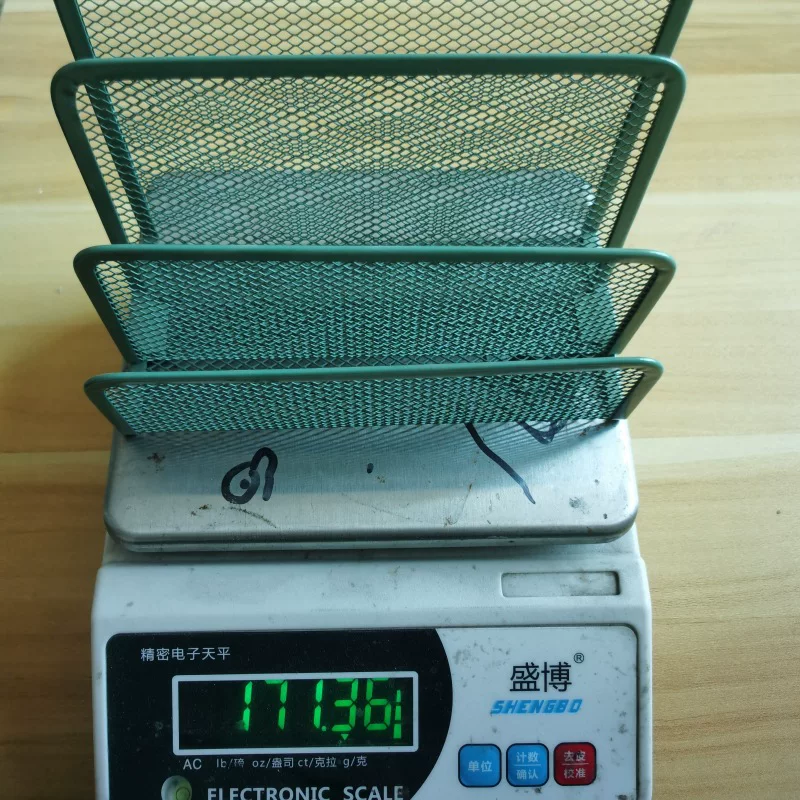 铁网三层书信格金属书架组合式资料架文件架书信盒书信架网状