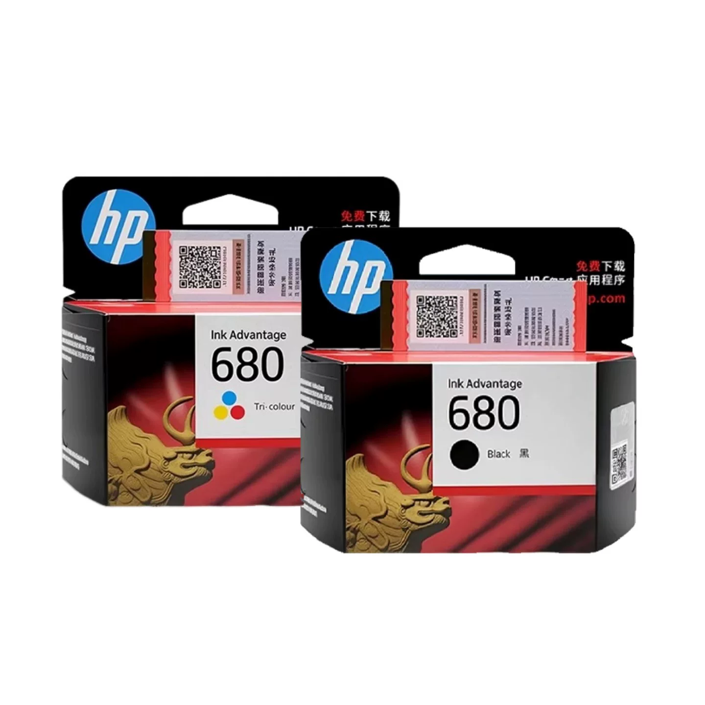 原装680墨盒黑彩色HP3638 3636 2678 5088 3779 1118 2676 打印机