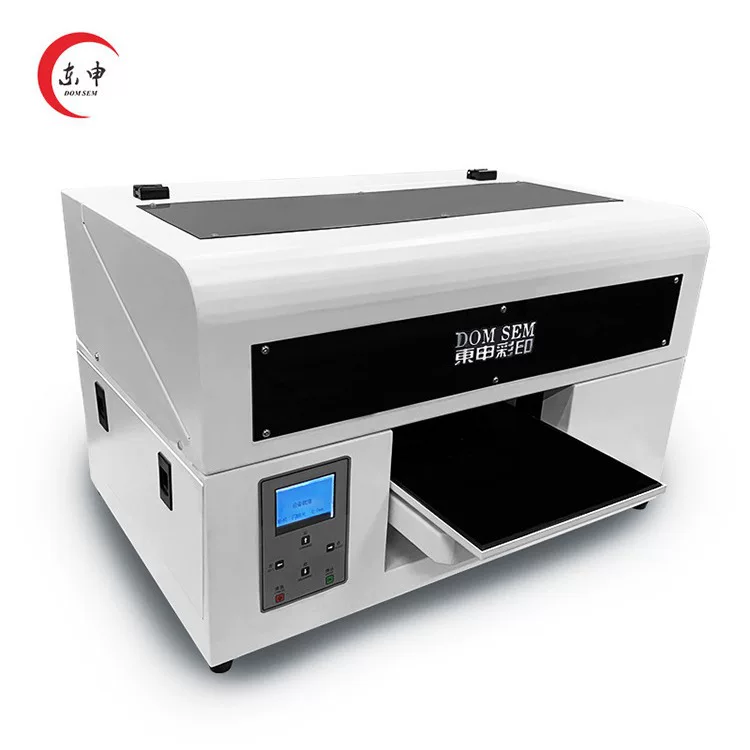东申A4uv打印机小型平板印刷水晶标手机壳亚克力工艺品礼品盒塑料