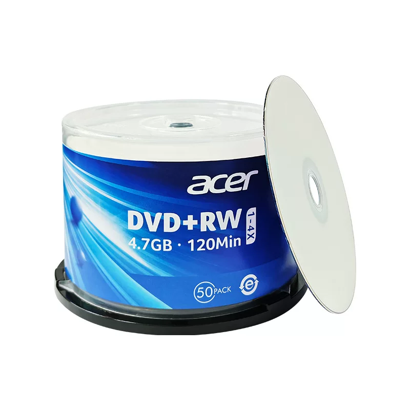 正品宏碁acer可擦写DVD+RW刻录光盘dvd视频光碟4.7GB空白刻录盘