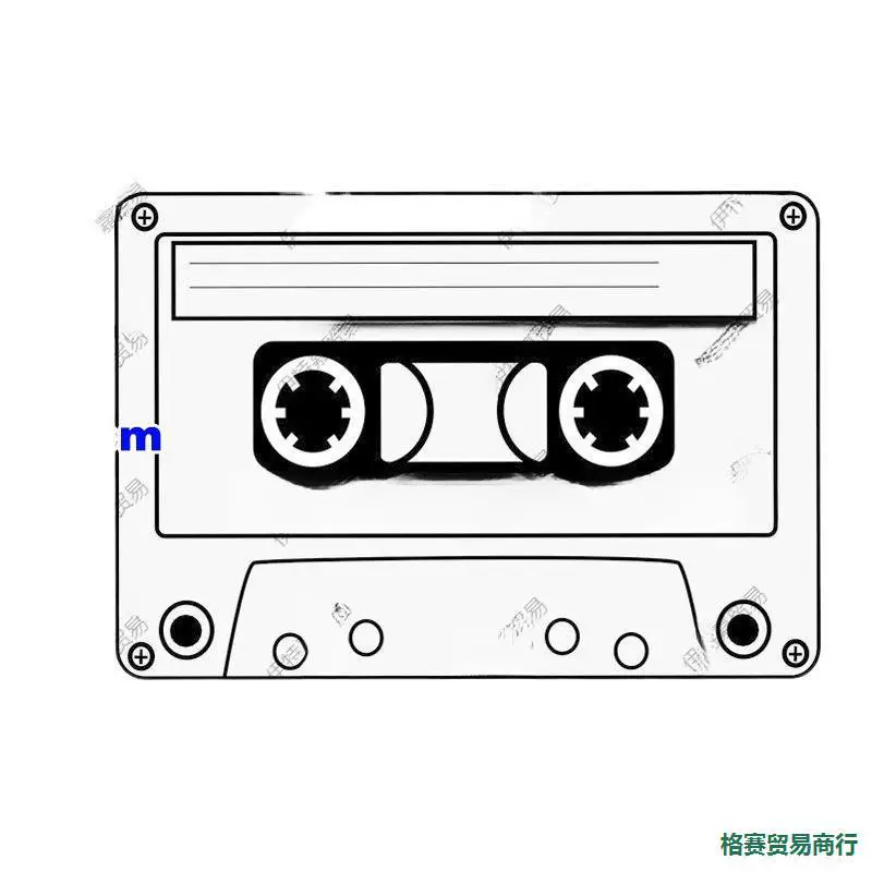 磁带歌曲70 80 90 怀旧卡带复古装饰墙背景摄影道具 裸带摆设磁带