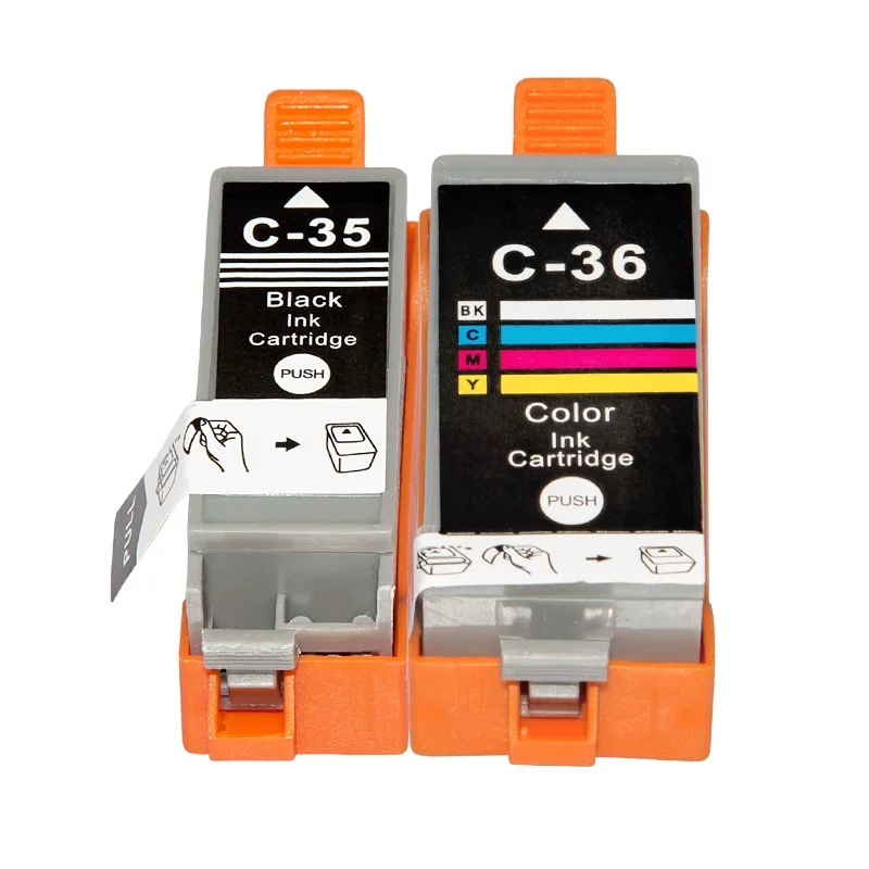 适用佳能CANON PIXMA IP100B IP100 iP110打印机墨盒PGI-35bk 36C
