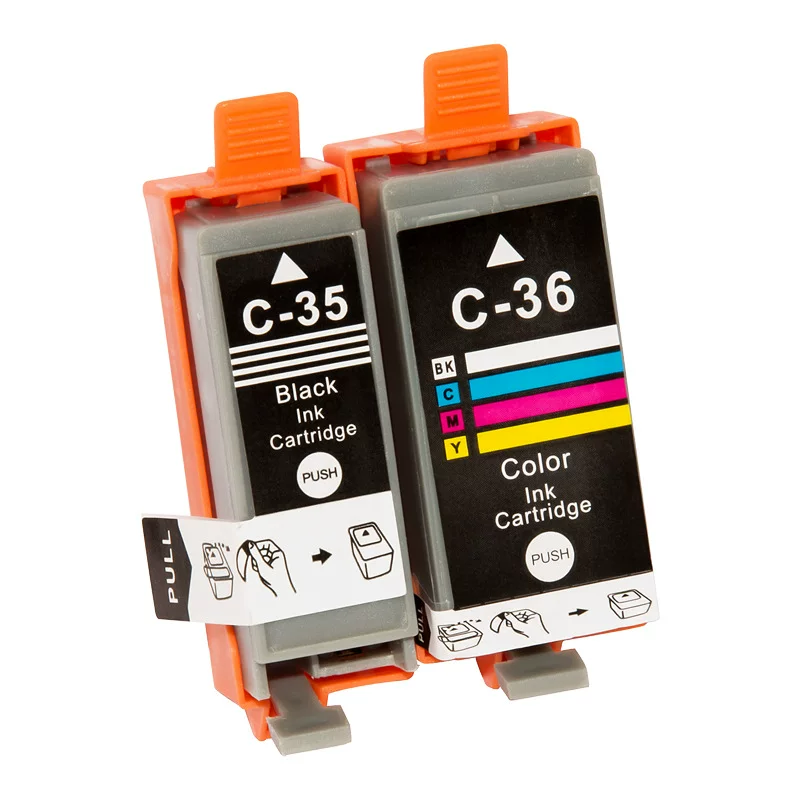 适用佳能CANON PIXMA IP100B IP100 iP110打印机墨盒PGI-35bk 36C