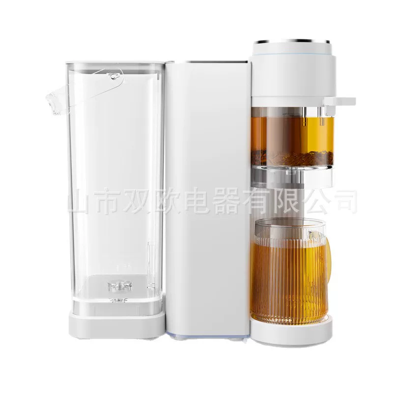 全自动智能泡茶机即热饮水机家用办公台式茶吧机蒸汽萃取茶饮跨境