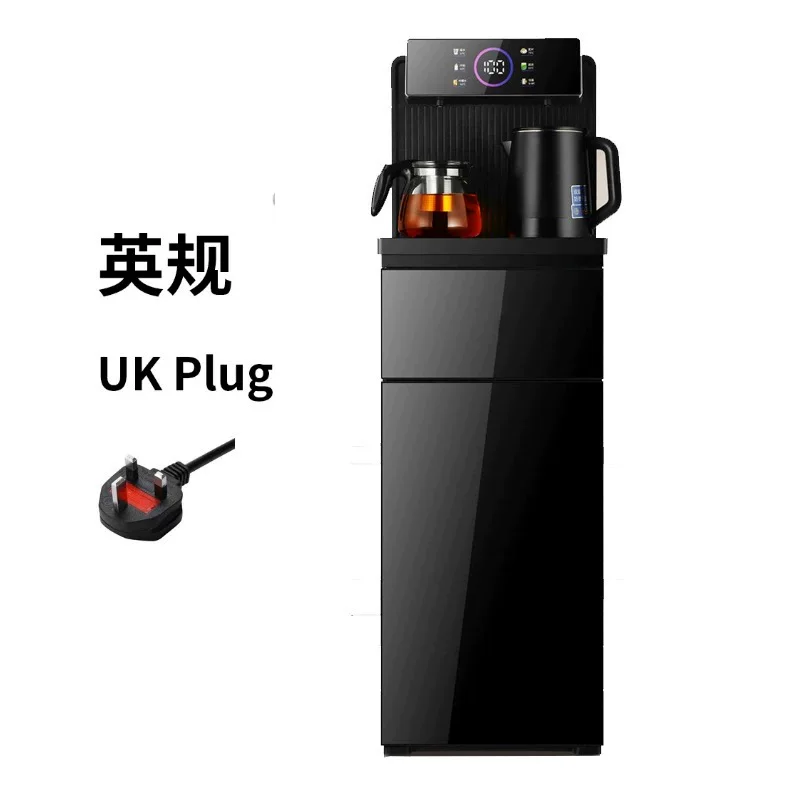 茶吧机 Water dispenser 跨境英文立式冷热遥控饮水机家用茶吧机