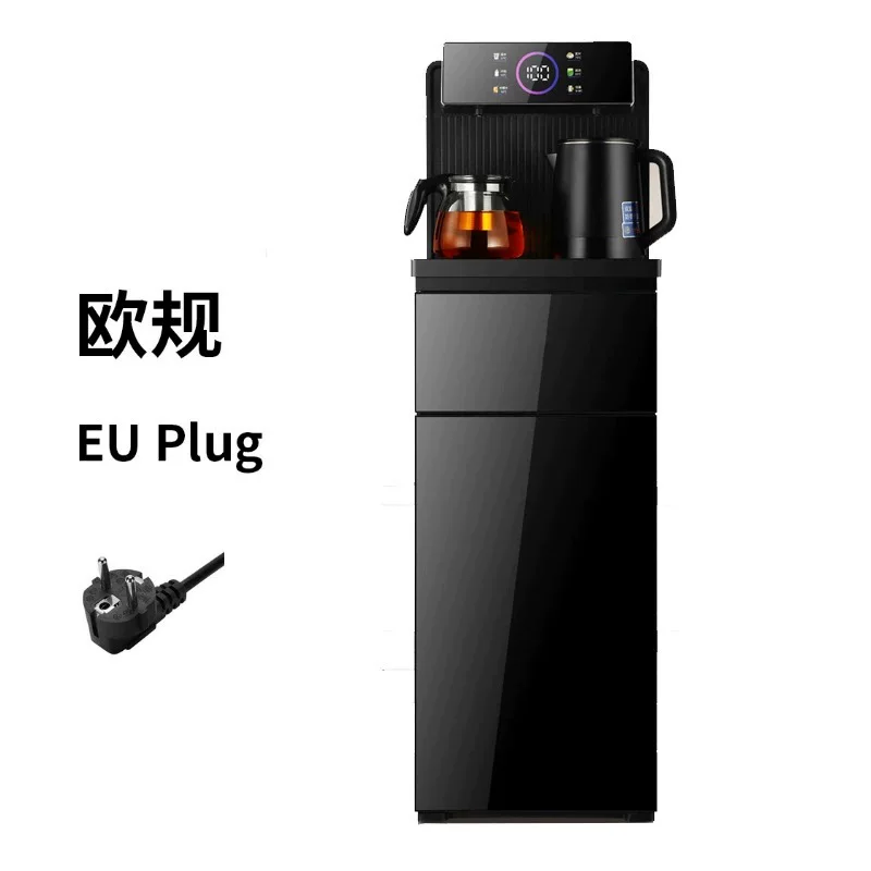 茶吧机 Water dispenser 跨境英文立式冷热遥控饮水机家用茶吧机