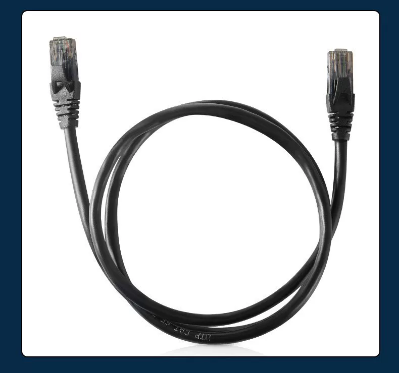 cat6六类成品跳线家用网线路由器光猫电脑连接线1米独立包装6类线