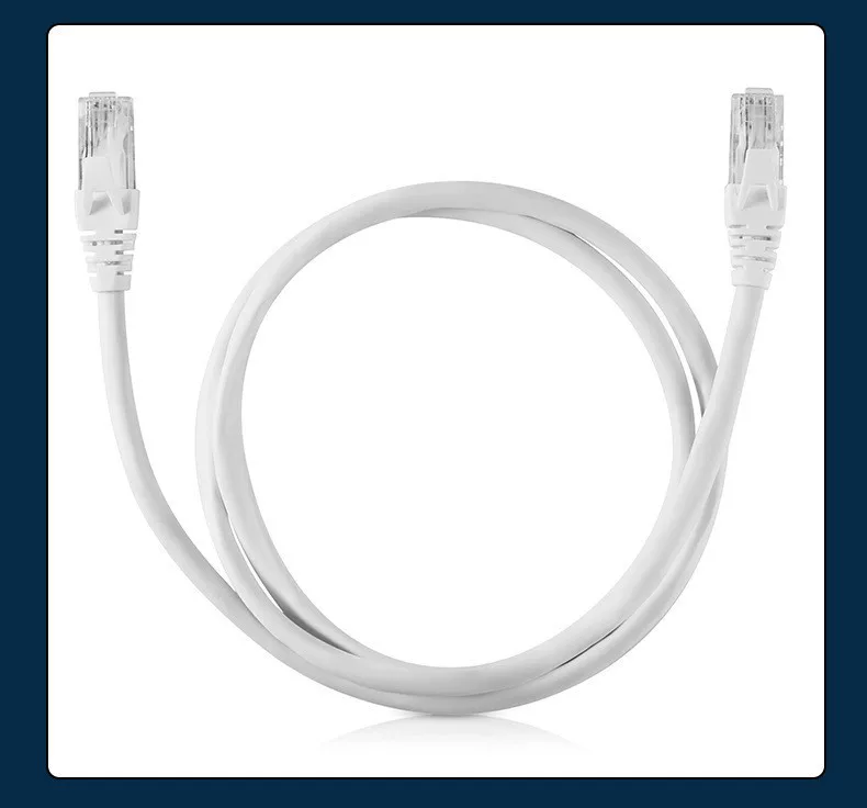 cat6六类成品跳线家用网线路由器光猫电脑连接线1米独立包装6类线