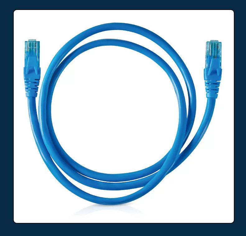 cat6六类成品跳线家用网线路由器光猫电脑连接线1米独立包装6类线