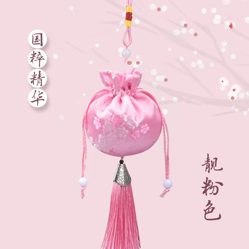 中秋香包一枝梅香囊中国风景区寺庙汉服梅花荷包车载挂件流苏香囊