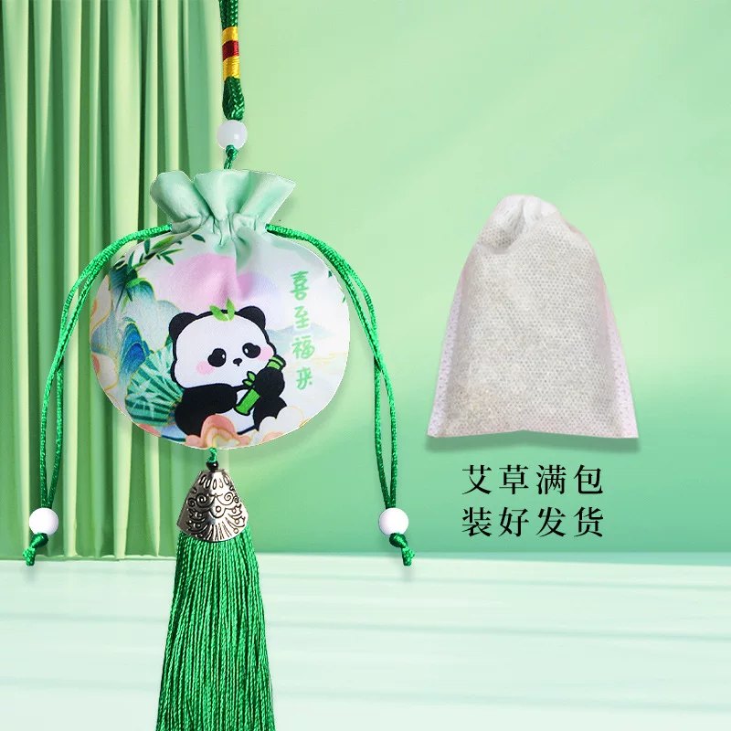 中秋香包一枝梅香囊中国风景区寺庙汉服梅花荷包车载挂件流苏香囊
