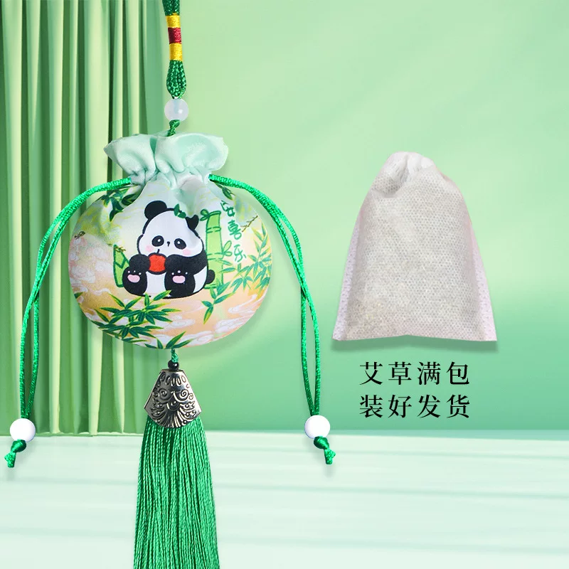 中秋香包一枝梅香囊中国风景区寺庙汉服梅花荷包车载挂件流苏香囊