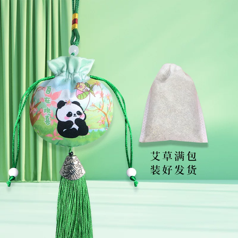 中秋香包一枝梅香囊中国风景区寺庙汉服梅花荷包车载挂件流苏香囊