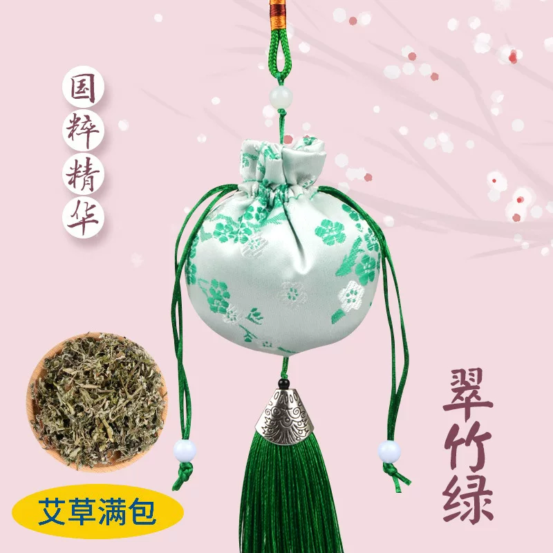 中秋香包一枝梅香囊中国风景区寺庙汉服梅花荷包车载挂件流苏香囊