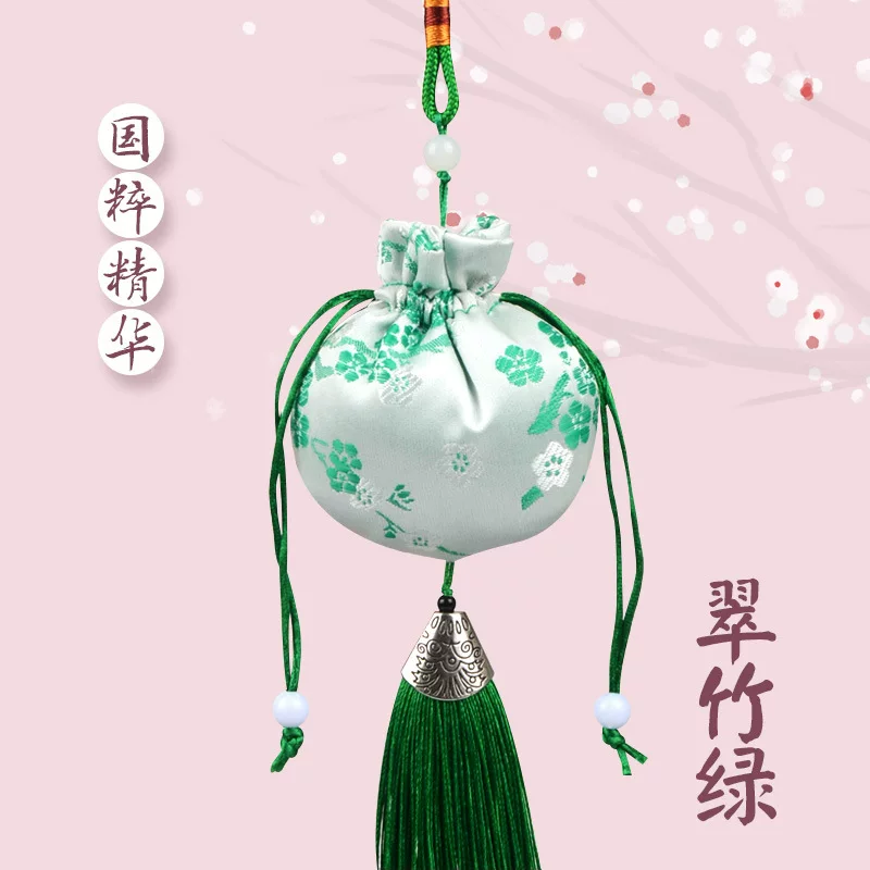 中秋香包一枝梅香囊中国风景区寺庙汉服梅花荷包车载挂件流苏香囊