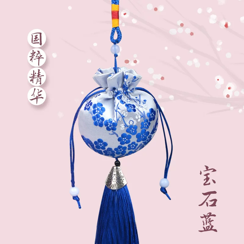 中秋香包一枝梅香囊中国风景区寺庙汉服梅花荷包车载挂件流苏香囊
