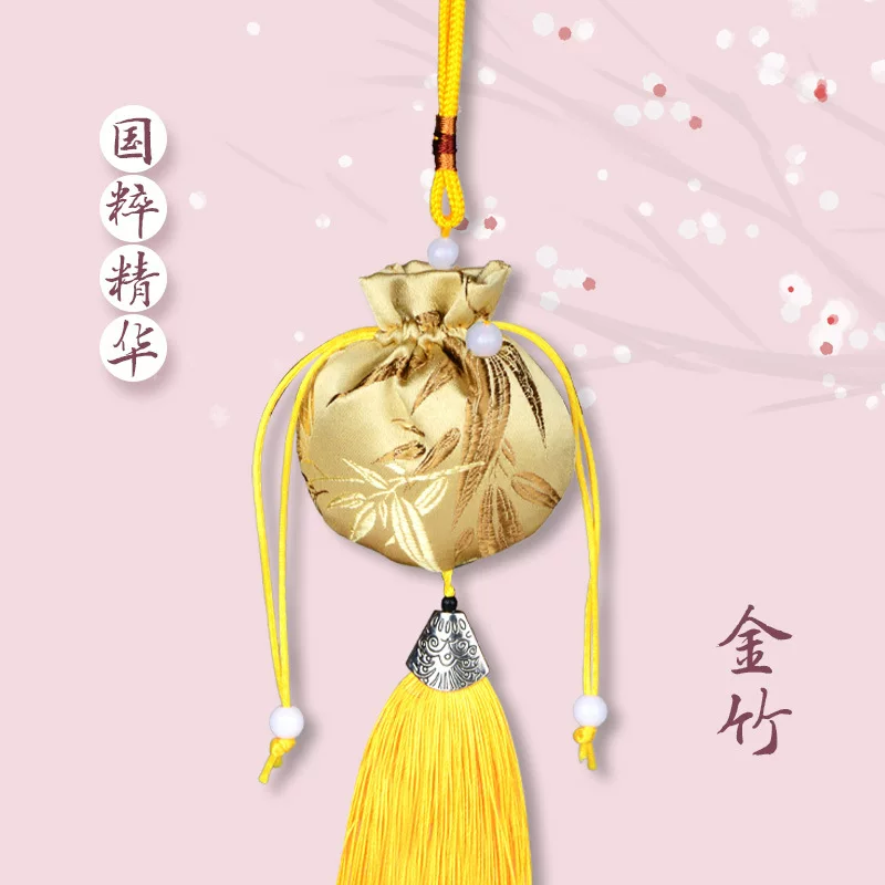 中秋香包一枝梅香囊中国风景区寺庙汉服梅花荷包车载挂件流苏香囊