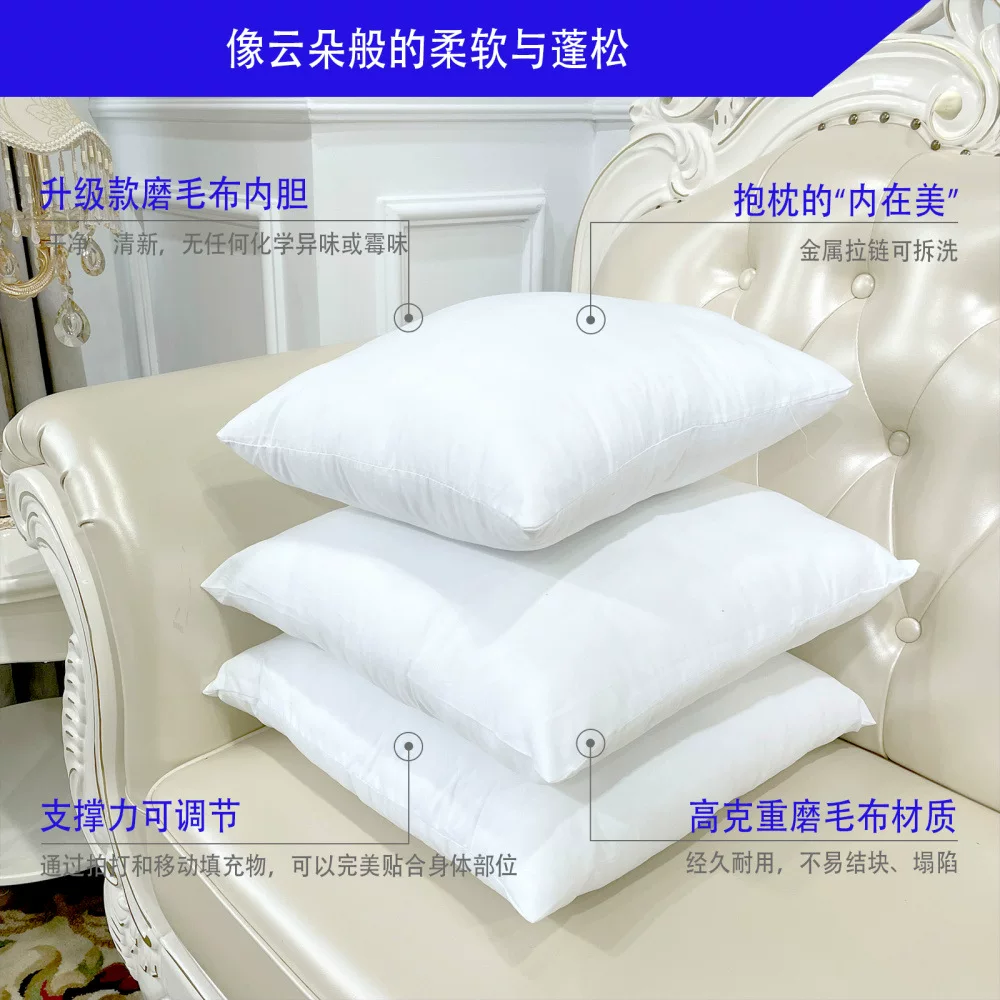 镇店之宝 跨境爆款ins风加厚亚麻抱枕套沙发靠枕床头软包靠垫抱枕