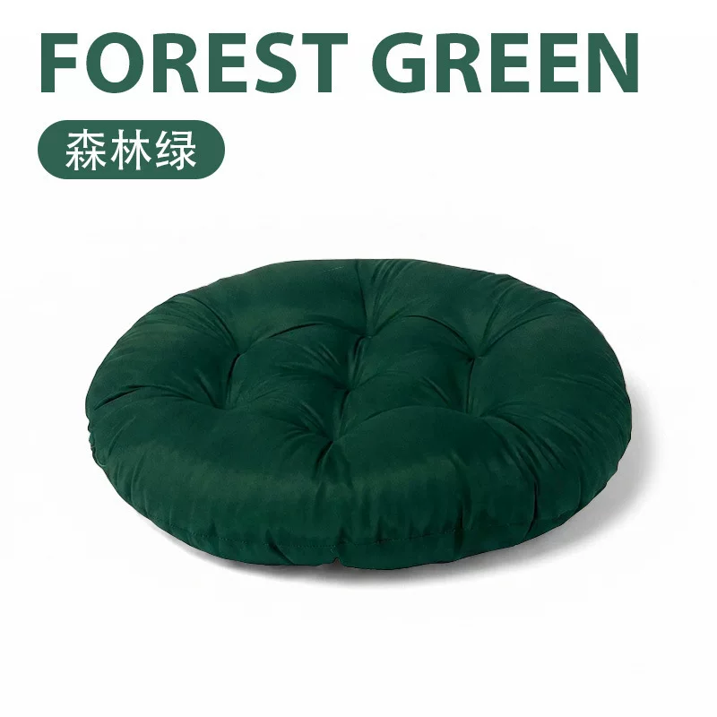 跨境亚马逊户外圆形坐蒲软垫防泼溅露台草地飘窗家用高弹久坐坐垫