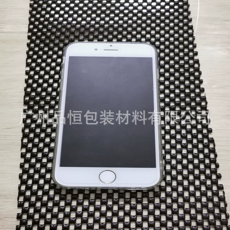 PVC发泡防滑垫 手机通用钢化膜贴膜防刮泡沫垫水果托盘防护网眼布