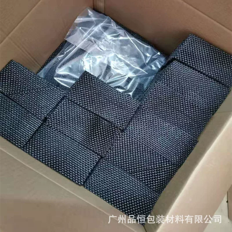 PVC发泡防滑垫 手机通用钢化膜贴膜防刮泡沫垫水果托盘防护网眼布