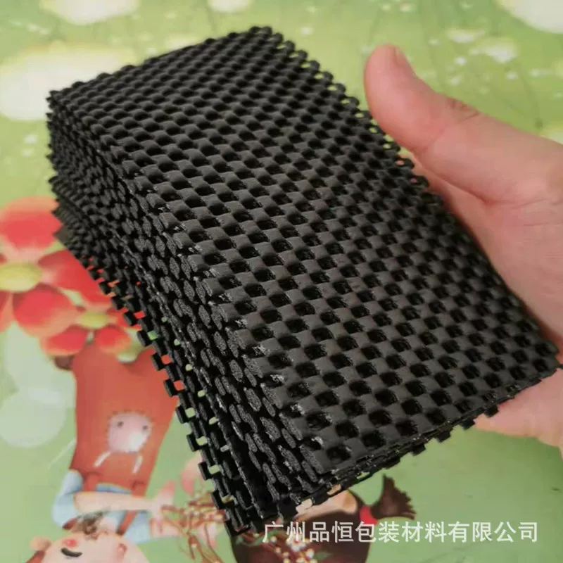 PVC发泡防滑垫 手机通用钢化膜贴膜防刮泡沫垫水果托盘防护网眼布