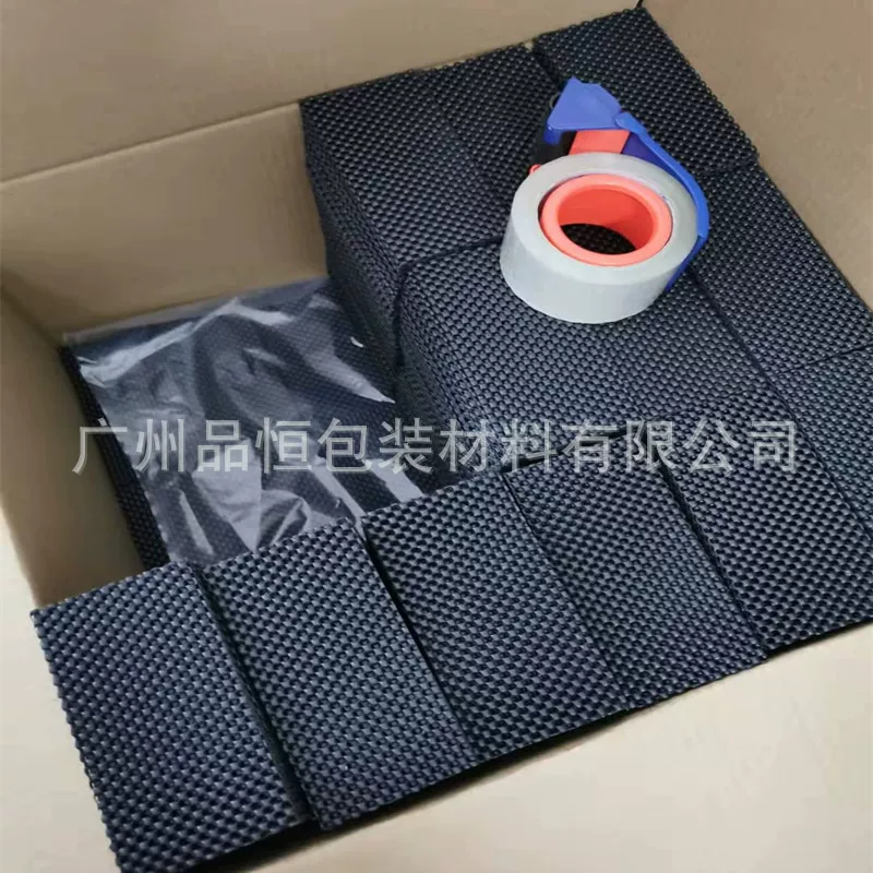 PVC发泡防滑垫 手机通用钢化膜贴膜防刮泡沫垫水果托盘防护网眼布