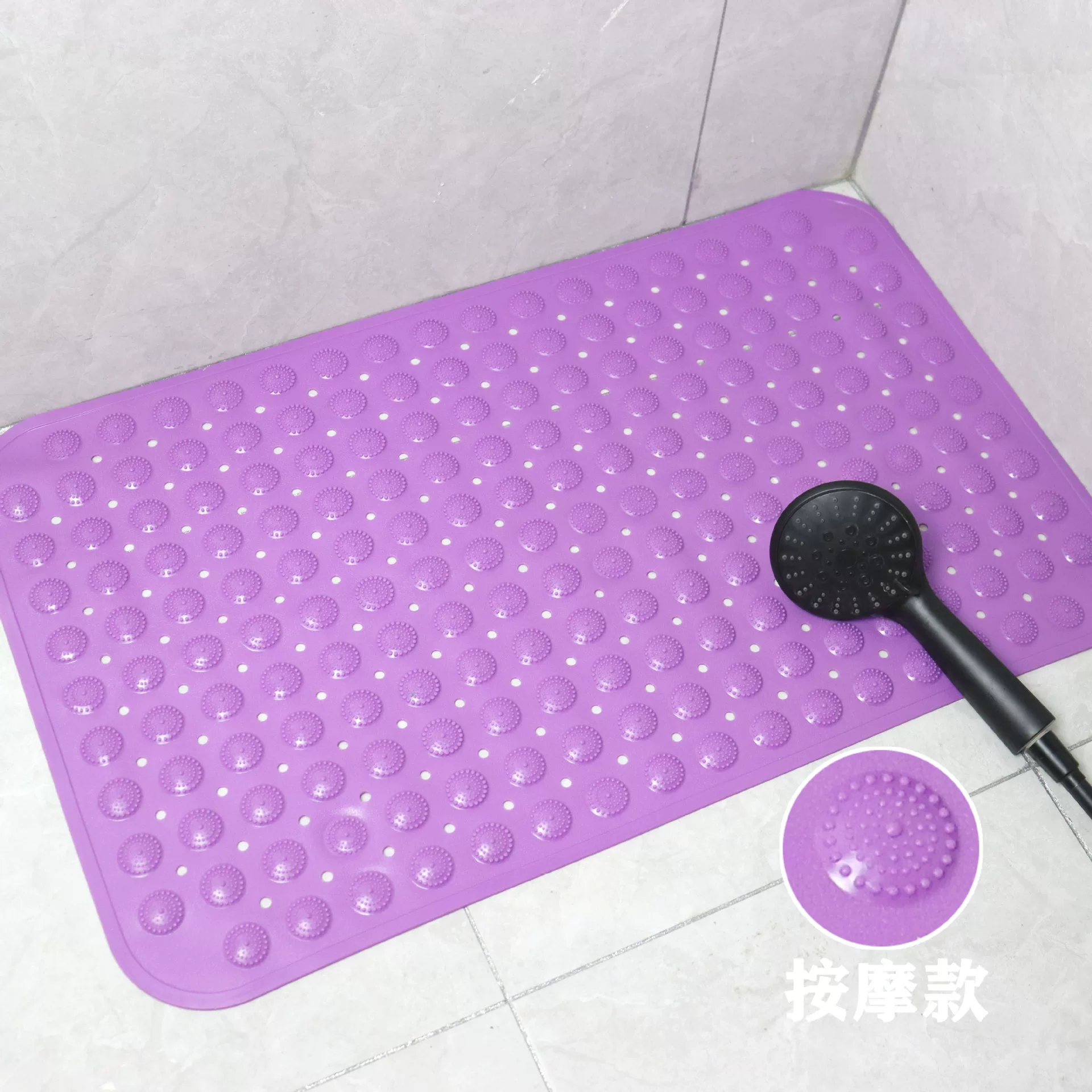 浴室防滑垫垫子家用脚垫地垫防滑垫淋浴房防摔酒店垫疏水吸盘厂家