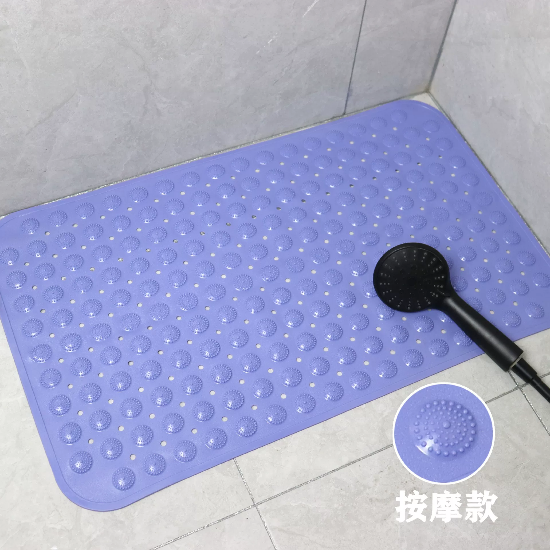 浴室防滑垫垫子家用脚垫地垫防滑垫淋浴房防摔酒店垫疏水吸盘厂家