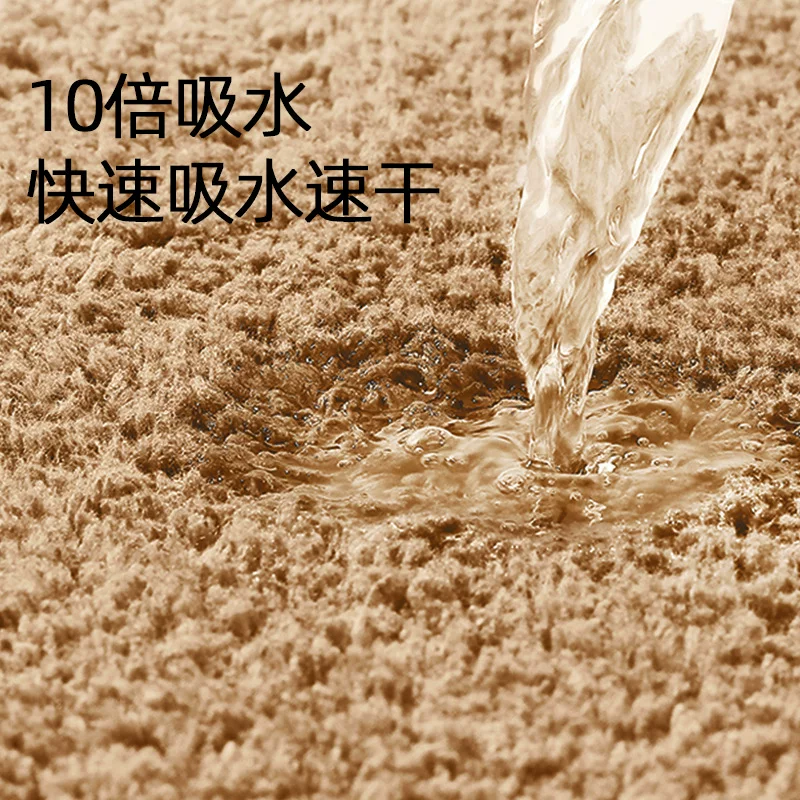 洗手间地垫吸水卫生间厕所浴室防滑垫子卧室地毯门垫进门外贸脚垫