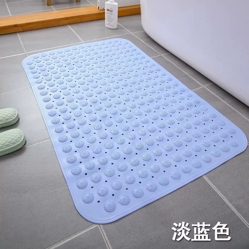 按摩浴室防滑垫淋浴洗澡浴缸带吸盘按摩脚垫厕所卫生间隔水地垫子