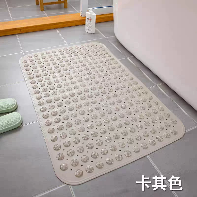 按摩浴室防滑垫淋浴洗澡浴缸带吸盘按摩脚垫厕所卫生间隔水地垫子