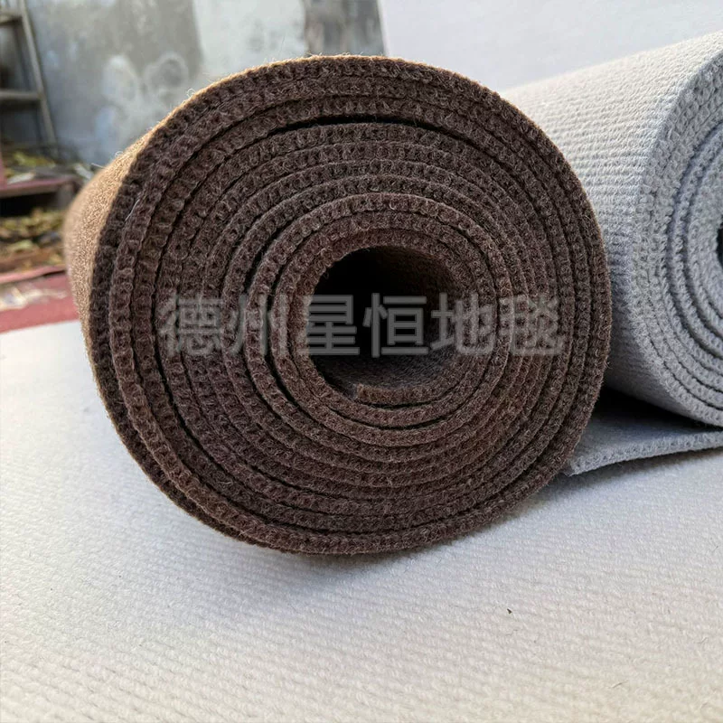 烟灰色条纹地毯客厅儿童房摄影棚隔音大面积全铺商用加厚条纹地毯