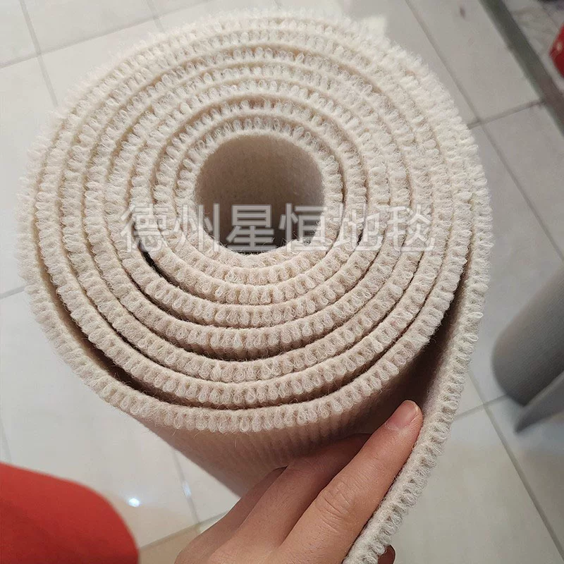 烟灰色条纹地毯客厅儿童房摄影棚隔音大面积全铺商用加厚条纹地毯