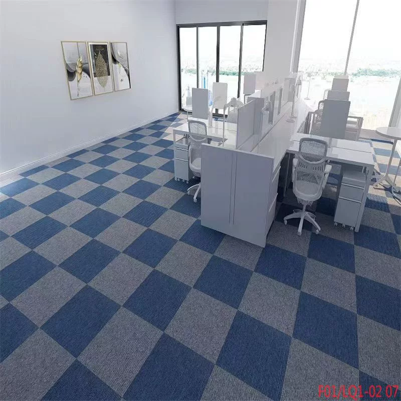 办公室拼接地毯写字楼满铺酒店台球厅工程商用方块健身房地毯地垫