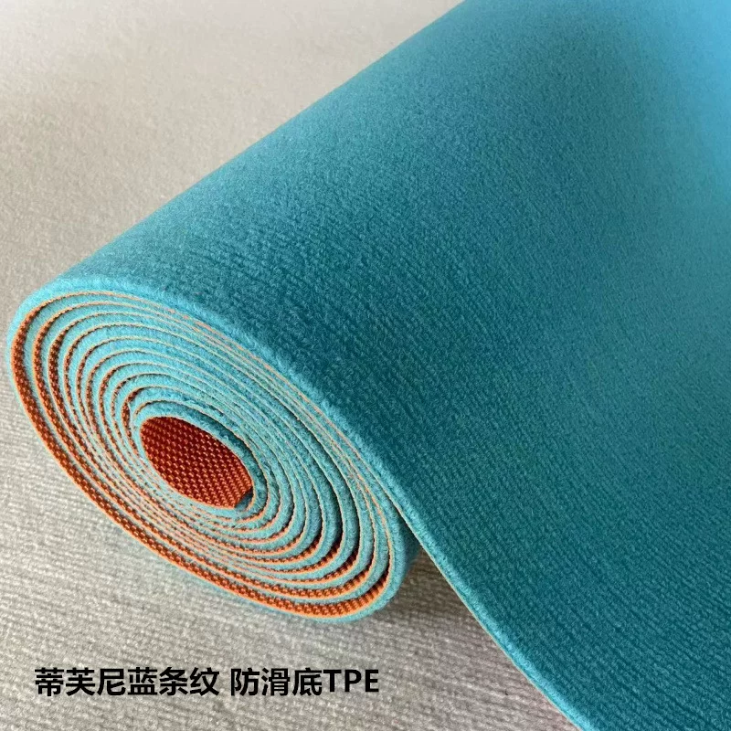 防滑tpe地毯耐脏隔音地垫走廊楼梯条纹地毯大面积满铺办公室地毯
