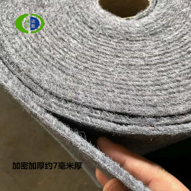 家用卧室客厅防滑满铺地垫商用办公室楼梯走廊整铺米白色条纹地毯
