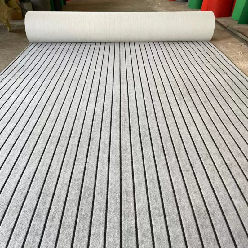 家用卧室客厅防滑满铺地垫商用办公室楼梯走廊整铺米白色条纹地毯