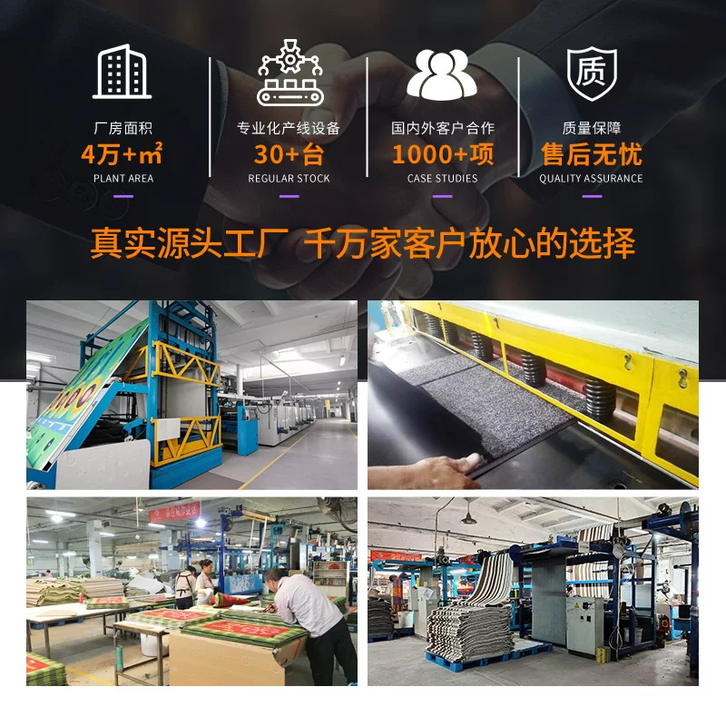 跨境商用地毯定制尺寸尼龙色纱резиновый коврик