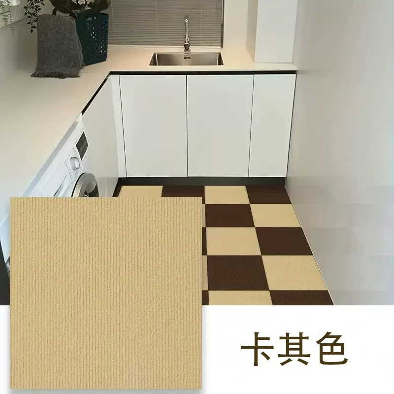 自粘拼接加厚地毯防水防滑隔音家用客厅卧室办公室阳台幼儿园遮丑