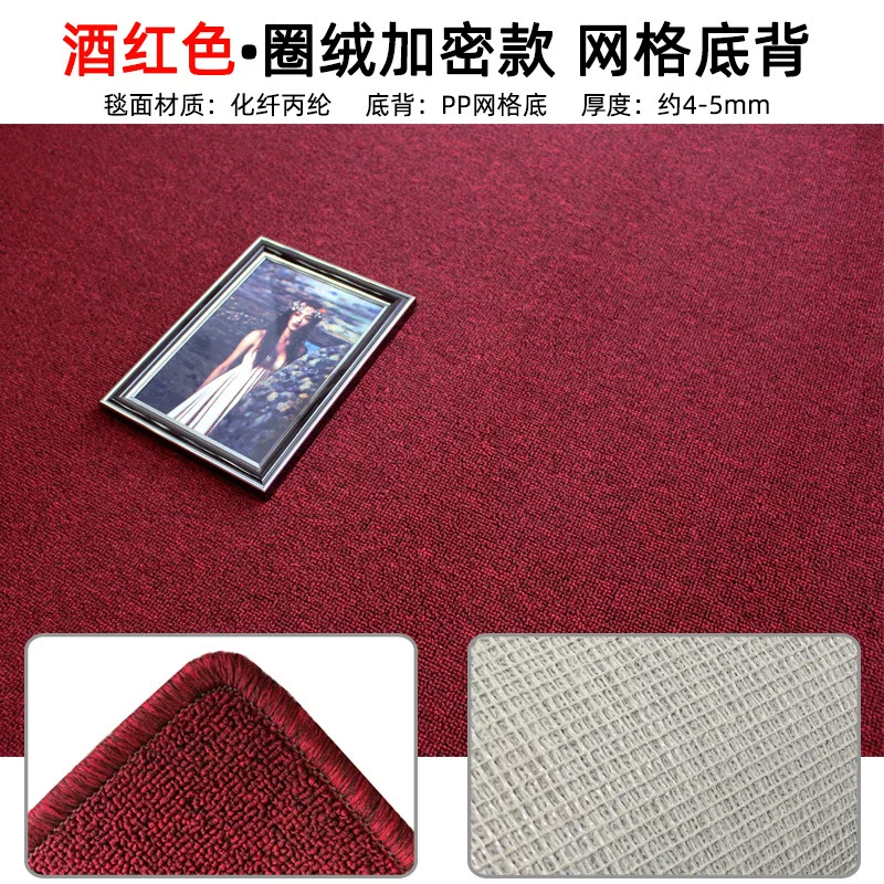 拍照背景布地毯ins直播间工作室房间地垫客厅飘窗工程满铺地毯