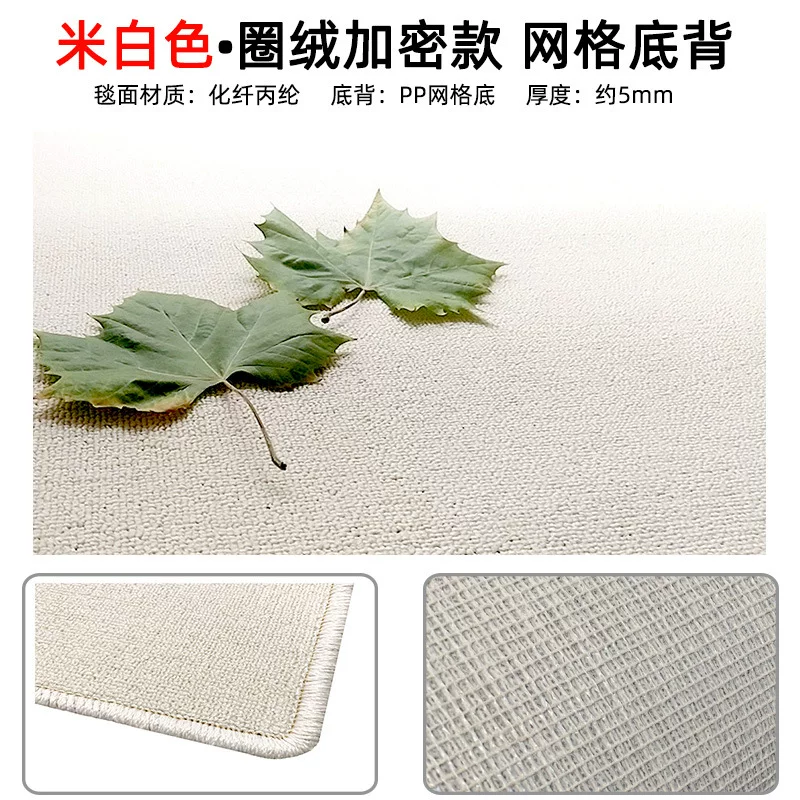 拍照背景布地毯ins直播间工作室房间地垫客厅飘窗工程满铺地毯