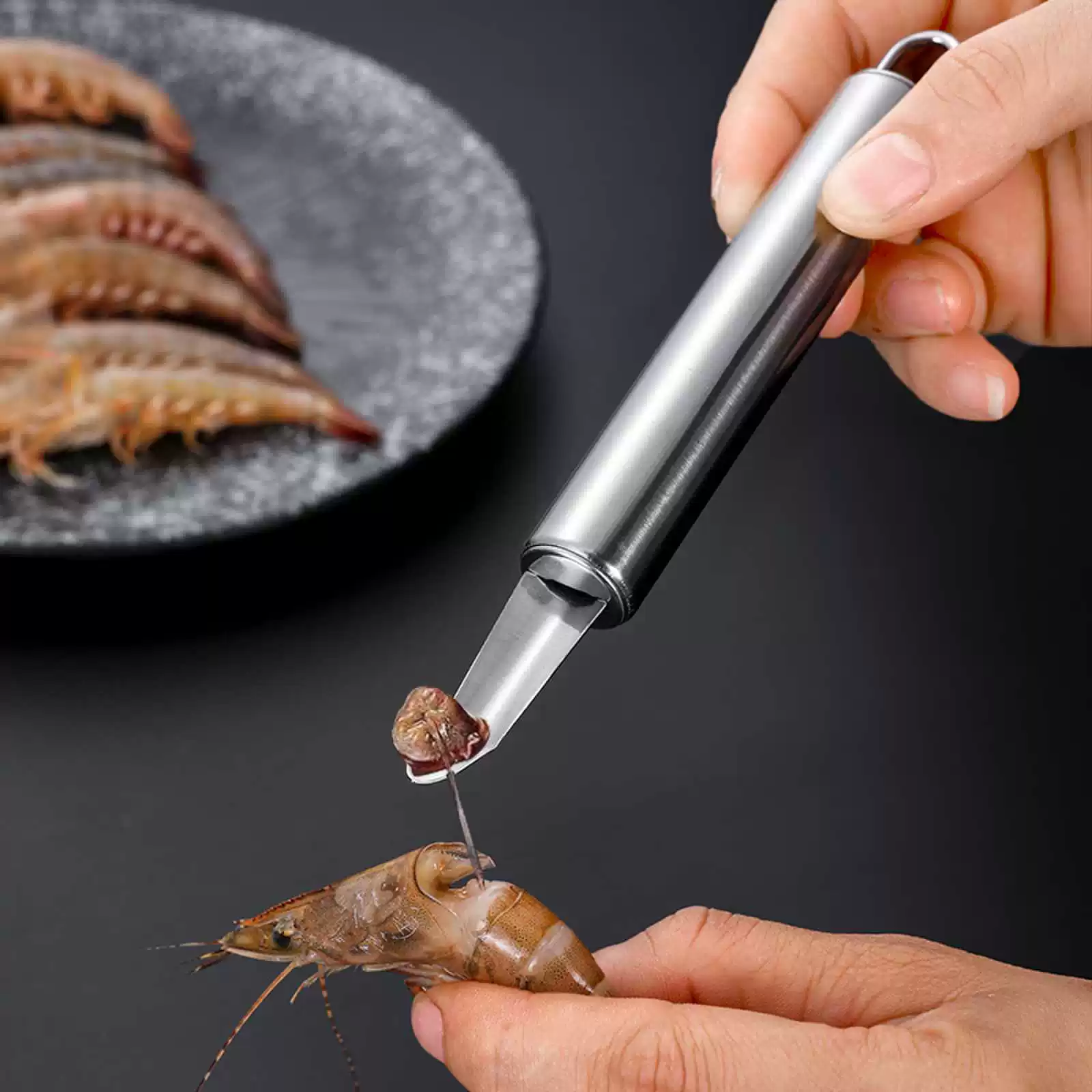 龙眼去核器桂圆荔枝去核神器不锈钢荔枝挖肉器龙眼剥壳神器脱壳器