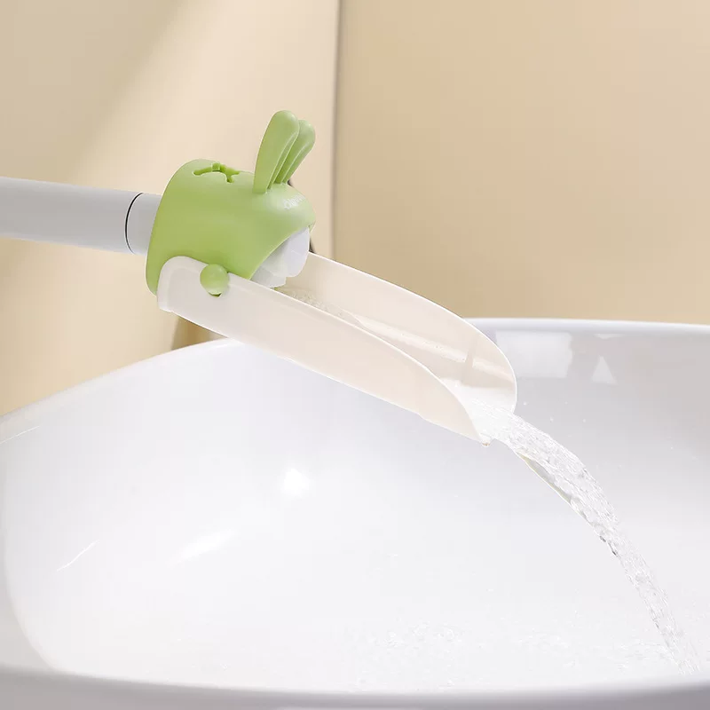 卫生间儿童引水器硅胶可爱水龙头延伸器严选宝宝洗手防溅神器