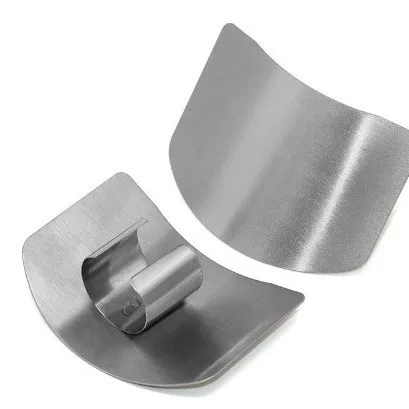 厂家批发厨房小工具切菜护手器护指器多功能不锈钢防切工具