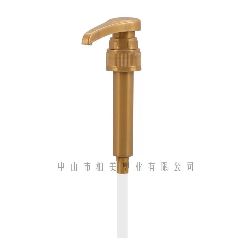 糖浆泵头按压头果糖果酱奶茶咖啡糖浆泵压嘴分装瓶子按压器配勺子