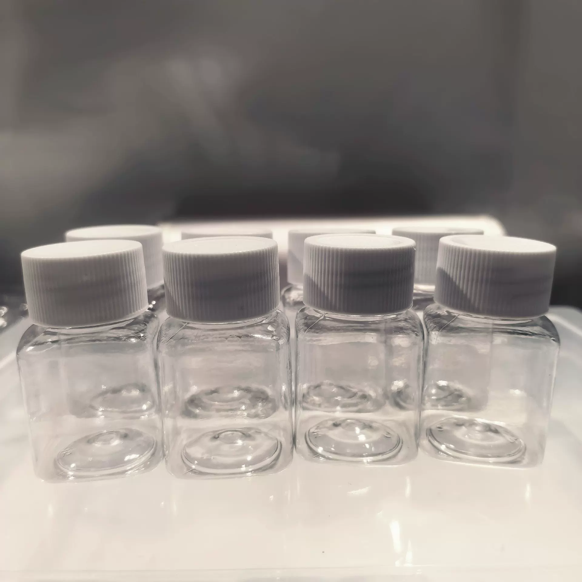 拼豆小方盒全套收纳盒拼豆手工透明盒防尘桌面大容量分装盒整理盒